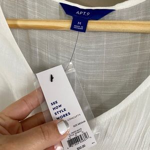 Cute white summer dress